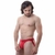 Cueca Jockstrap Vermelha- Fio dental Faixa Dupla masculino