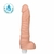 Pênis realistico GIGANTE com Vibrador 28 x 5,5 cm - cor Bege