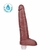 Pênis realistico GIGANTE com Vibrador 27 x 5,6 cm - cor Marrom