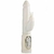 Vibrador Rotativo 2 motores WHITE - ESPECIAL WHITE EDITION 26 x 4 cm