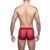 Cueca Boxer vermelha feita em tule - comprar online