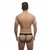 Cueca Jockstrap com abertura frontal preto