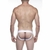 Cueca Jockstrap com abertura frontal branca