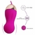 Vibrador Bullet Luxo Recarregável - Controle wireless - 10 Vibrações - Rosa