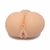 Bumbum penetrável com vagina e ânus 3D EXTREME LOVE com vibro e simulação de gemidos - 18 X 10,5 CM