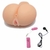 Bumbum penetrável com vagina e ânus 3D EXTREME LOVE com vibro e simulação de gemidos - 18 X 10,5 CM