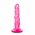 Prótese Realística com ventosa em Jelly Naturally Yours 5 Inch Mini Cock - Pink