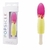 POPSICLE - Vibrador Sorvete em Silicone Rosa e Amarelo