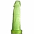 Pênis Jelly aromatizado Hortelã - 16 x 4 cm verde translúcida.