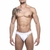 Cueca Branca Jockstrap Fio em Suplex