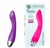 Vibrador Recarregável Curvado para o Ponto G - Aquecimento Automático e 30 Modos de Vibração - Roxo