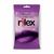 Preservativo c/ 3 Un. - RILEX - Uva