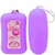 Bullet egg Vibrador controle wireless 50 Vibrações - Roxo