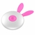 Mini Bullet em Silicone Macio Rosa 12 vibrações Recarregável Controle Remoto Vibration Egg - Surpresinhas