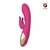 Vibrador Crazy Rabbit Dupla Estimulação Ponto G e Clitóris em Silicone Recarregável - NV TOYS