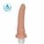 Pênis macio e flexível com Vibrador 18 x 3,5 cm cor Bege