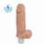 Pênis macio e flexível com Vibrador 18 x 5 cm cor Bege