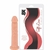 Pênis macio e flexível 24 x 4,8 cm cor Bege - comprar online