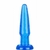 Plug Anal macio mede 11 x 2,5 cm cor Azul