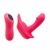 Vibrador em silicone com mini pênis - Pink 30 variações de velocidade Pretty Love