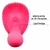 Vibrador em silicone com mini pênis - Pink 30 variações de velocidade Pretty Love