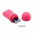 Vibrador em silicone com mini pênis - Pink 30 variações de velocidade Pretty Love