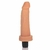 Pênis em CyberSkin com vibrador na cor bege, 16x4 cm