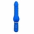 Vibrador Fantasy Bliss Silicone 14 x 4,5 cm - Azul- Coleção Aphrodisia