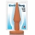 Mini Plug Anal iniciante 10,5 x 2cm na cor bege - comprar online