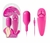 Vibrador Bullet Rosa Com 5 Velocidades Under Control