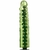 Pênis translúcida em Jelly Hortelã slin style - 18 x 2,5 cm na cor verde