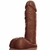 Pênis Realista flexível com Escroto 6 - 16,5 x 4 cm na cor marrom