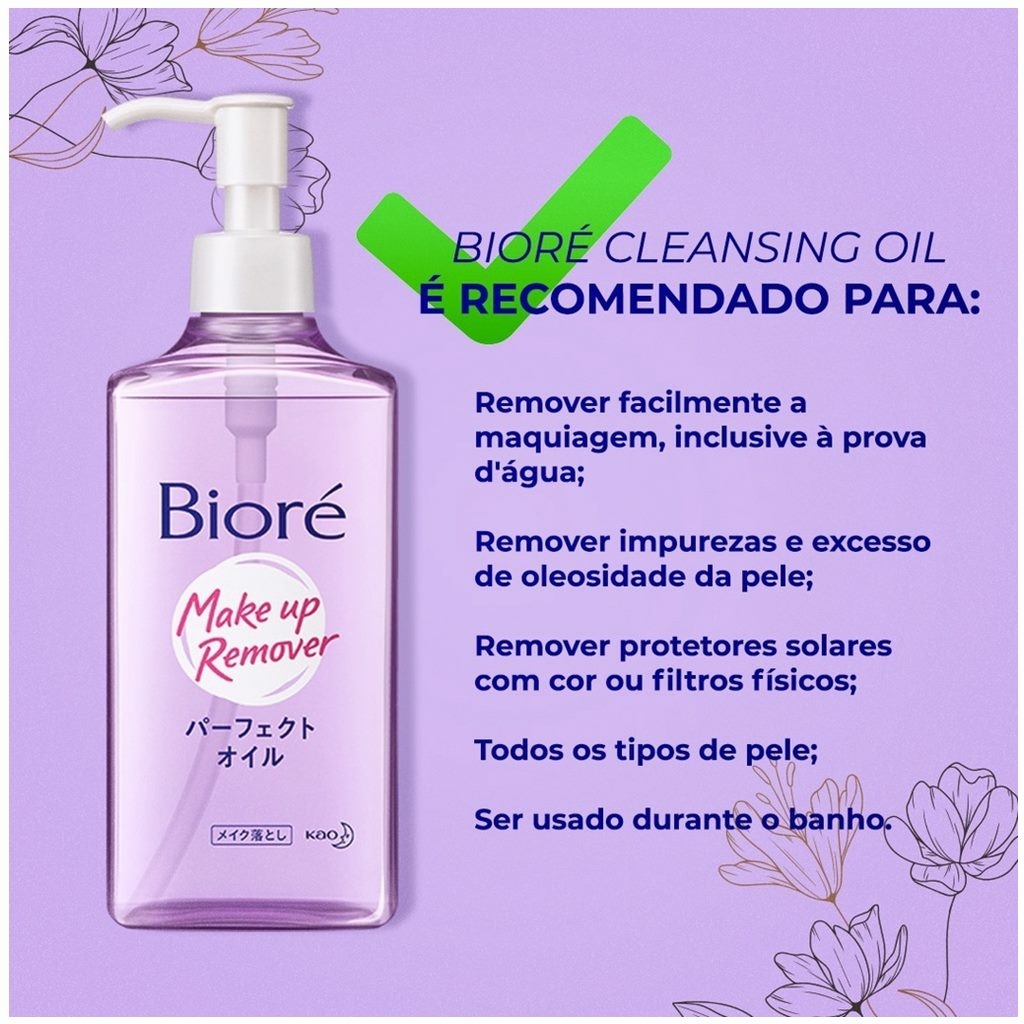 Cleansing Oil Bioré 150ml - Brenda Cosméticos