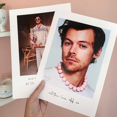 Pôster Harry Styles Autógrafo - comprar online