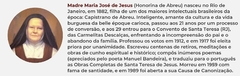 Banner da categoria Madre Maria José de Jesus