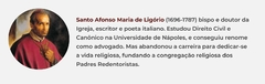 Banner da categoria Santo Afonso Maria de Ligório