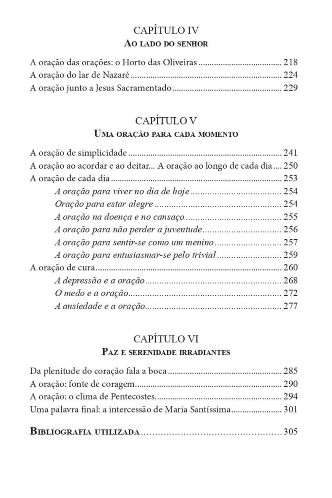 Serenidade e paz pela oração - loja online