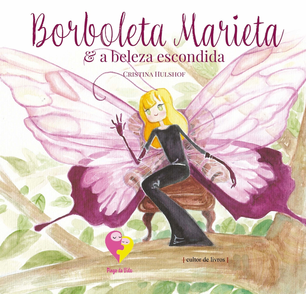 Borboleta Marieta e a beleza escondida - Livro infantil ilustrado_imagem