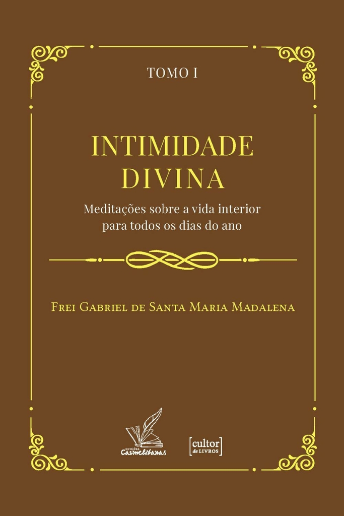 Intimidade Divina (2 tomos) - Meditações sobre a vida interior_capa