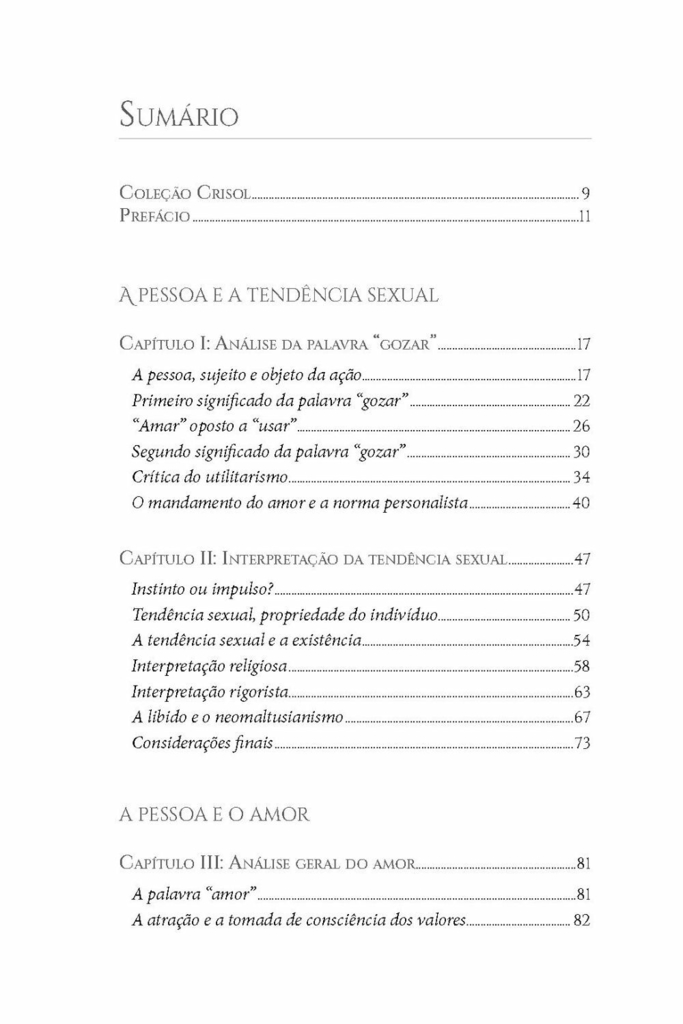 Amor e responsabilidade - Crisol (V) na internet