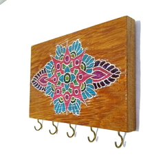 Porta Chaves mandala decorativo 5 ganchos Mama Gipsy - comprar online
