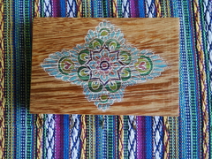 Porta Chaves mandala decorativo 5 ganchos Mama Gipsy - loja online