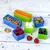 Moldes de Silicona Cuadrados Yumbox Verde y Azul - comprar en línea