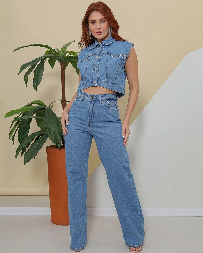 Calças jeans sale cintura alta 2018