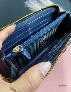 Carteira Grande The Victoria Wallet, Azul | Victoria’s Secret