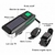 Farol Bike Buzina Led T6 Bateria Recarregável USB e Solar Verde - loja online