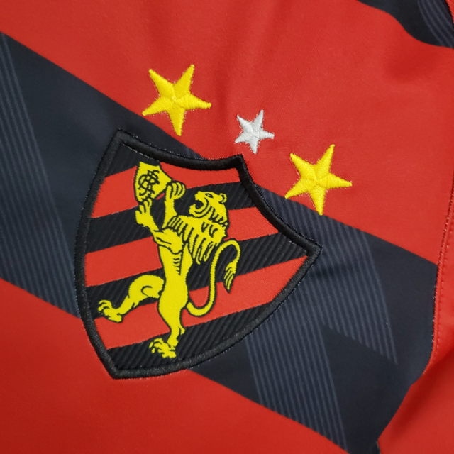 Camisa Sport Recife 1 Home 22/23 Torcedor Umbro Massculina - Vermelho e  Preto