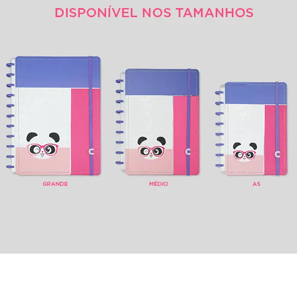 Caderno Inteligente Panda by Luluca