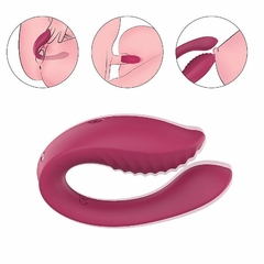 Vibrador de casal com controle remoto - comprar online