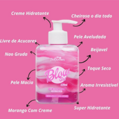 BLOW GIRL GEL MULTIFUNCIONAL COM SABOR DE MORANGO COM CREME na internet